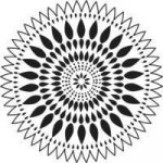 Šablona 6"x6" Zinnia mini – Zboží Dáma