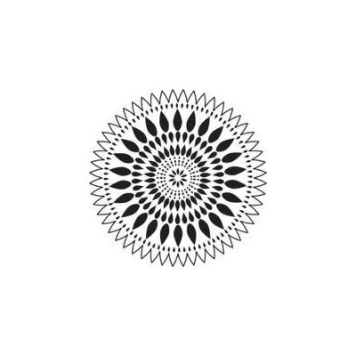 Šablona 6"x6" Zinnia mini – Zboží Dáma