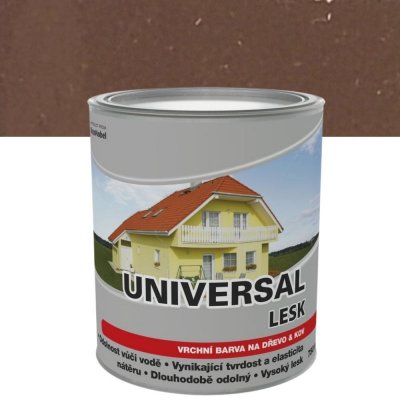 Dulux Universal leskl 0,750 l kávově hnědá – Zboží Mobilmania