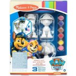 Lowlands Kreativní sada Figurky k vymalování Tlapková patrola/Paw Patrol 3ks s doplňky – Hledejceny.cz