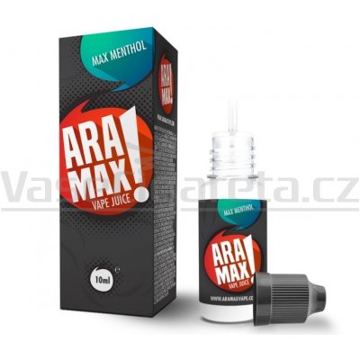 Aramax Max Menthol 10 ml 12 mg – Zboží Mobilmania