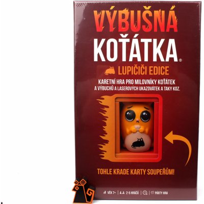 Asmodee Výbušná koťátka: Lupičiči – Zboží Dáma