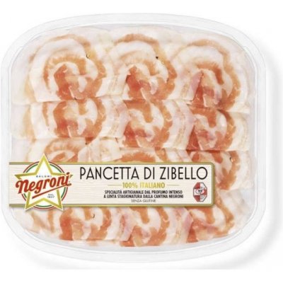 Ferrarini Pancetta zatočená krájená 0,5 kg – Zboží Dáma