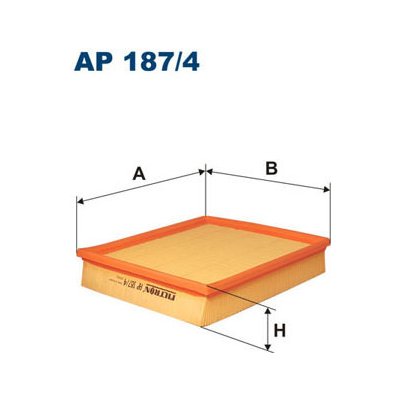 Vzduchový filtr FILTRON AP 187/4 – Hledejceny.cz