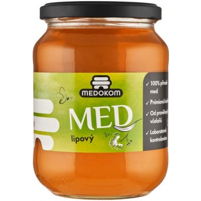 Medokom Med lipový 900 g – Sleviste.cz
