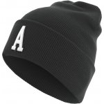Čepice zimní MSTRDS Letter Cuff Knit Beanie A černá – Hledejceny.cz