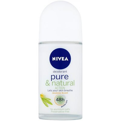 Nivea Pure & Natural Action Lotos roll-on 50 ml – Hledejceny.cz