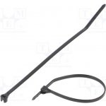PANDUIT BT1M-M0 Stahovací pásek; L: 102mm; W: 2,4mm; černá; polyamid; 80N; Ømax: 23mm – Hledejceny.cz