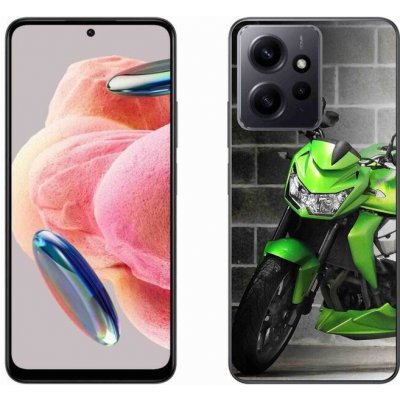 Pouzdro mmCase Gelové Xiaomi Redmi Note 12 4G - zelená motorka – Zboží Mobilmania