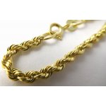 Klenoty Budín Mohutný zlatý masivní řetízek - valis HK6203 – Zboží Dáma