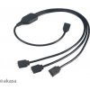 vodič AKASA rozbočovač a prodlužovací kabel, aRGB LED AK-CBLD07-50BK