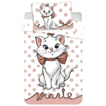 Jerry Fabrics povlečení Disney Marie Cat růžové 100 x 135 , 40 x 60 cm