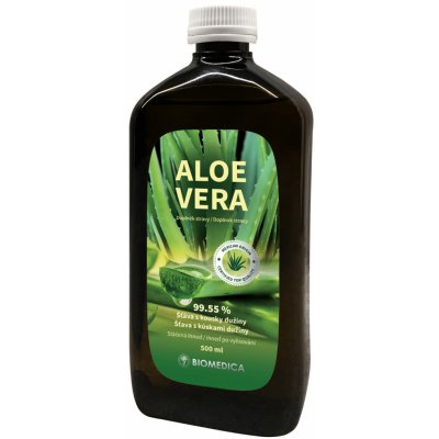Biodemica Aloe vera šťáva 99,5% 0,5 l – Hledejceny.cz