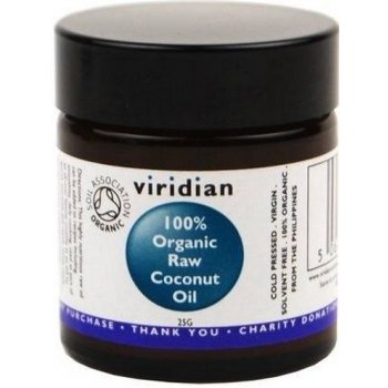 Viridian 100% Organický kokosový olej 25 g