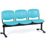 Antares Kožená lavice do čekáren VIVA 3-sedák – Sleviste.cz