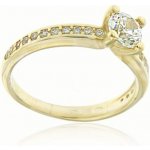 Zlatnictví U Kostela dámský zásnubní prsten DLR2354 – Zboží Mobilmania