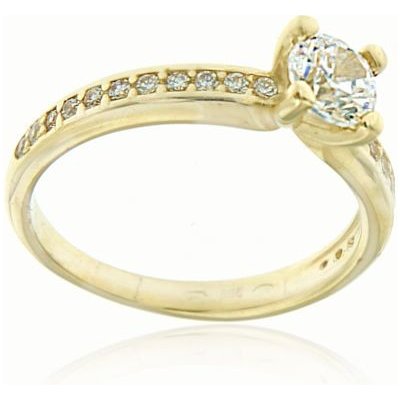 Zlatnictví U Kostela dámský zásnubní prsten DLR2354 – Zboží Mobilmania