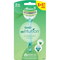 Wilkinson Sword Xtreme 3 My Intuition Comfort Sensitive 4 ks