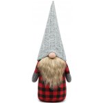 Tutumi Vánoční skřítek šedá/červená 30 cm YX055 – Hledejceny.cz
