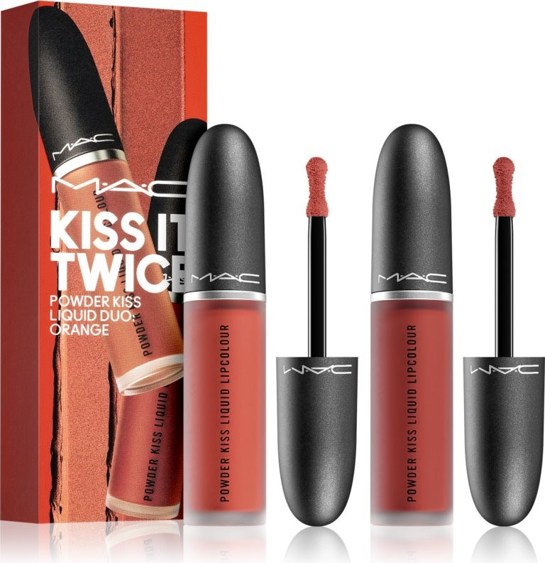 MAC Cosmetics Kiss It Twice Powder Kiss Liquid Lipcolour Sorry Not