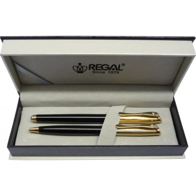 Regal kuličkové pero + inkoustové pero Cronos černá 475508