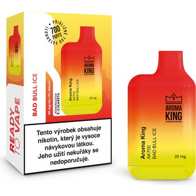 Aroma King Mini Bad Bull Ice 20 mg 700 potáhnutí – Zboží Dáma