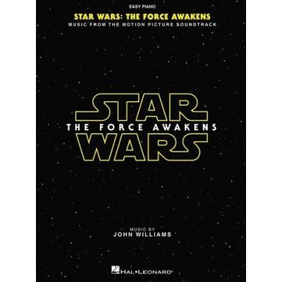 Star Wars Episode VII The Force Awakens Síla se probouzí noty na snadný sólo klavír – Zboží Mobilmania
