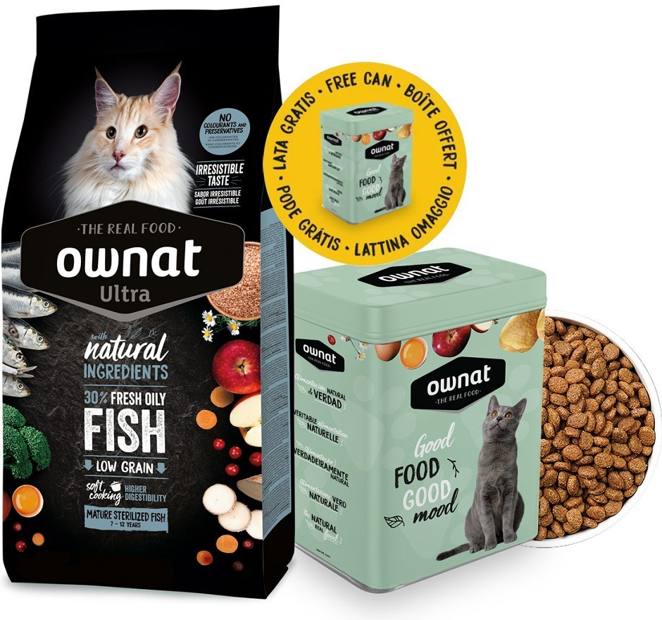 OWNAT ULTRA CAT Mature Sterilized Fish 3 kg