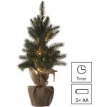 EMOS LED vánoční stromek 52 cm 3x AA vnitřní teplá bílá časovač 1550000024 – Hledejceny.cz