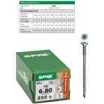 Šrouby do dřeva Spax 6 x 80 mm, 100 ks – Hledejceny.cz