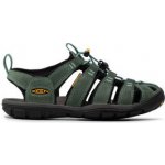 Keen Clearwater CNX Leather W mineral blue/yellow modrá – Zboží Dáma