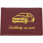 Ewena Pouzdro na doklady do auta červené – Zboží Živě