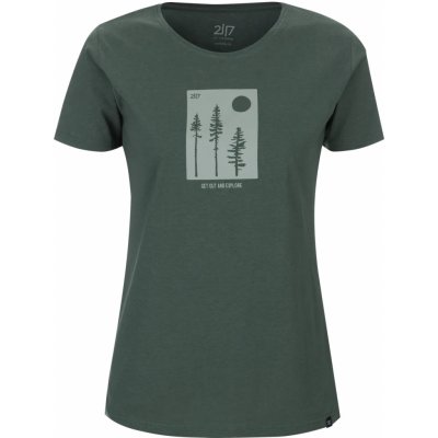 2117 of Sweden APELVIKEN dámské tričko forest green – Zboží Mobilmania