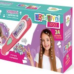 TEDDIES Dětská kreativní hra Třpytivé kamínky do vlasů – Sleviste.cz