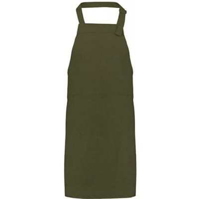 L-Merch zástěra NT5220 Olive Green 75 x 85 cm – Hledejceny.cz