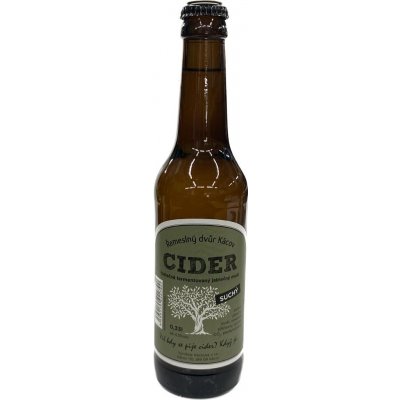 Kácovka CIDER Řemeslný dvůr Kácov suchý 4,5% 0,33 l (sklo) – Zbozi.Blesk.cz