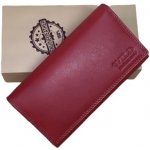 Wild Fashion4u Dámská kožená peněženka velká red NDM 1754 – Zboží Mobilmania