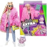 Barbie extra v růžové bundě – Zbozi.Blesk.cz