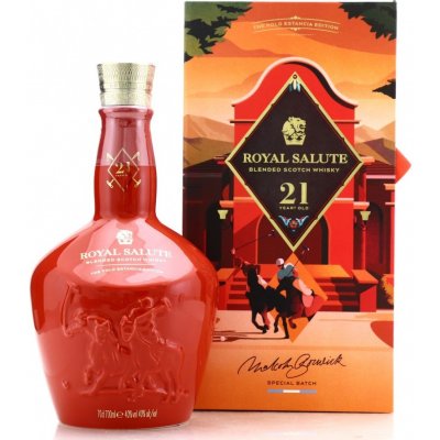 Royal Salute The Polo Estancia Edition 21y 40% 0,7 l (kazeta)