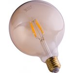 LEDtechnics LED žárovka E27 G125 filament X8 RETRO bílá teplá 8W – Hledejceny.cz