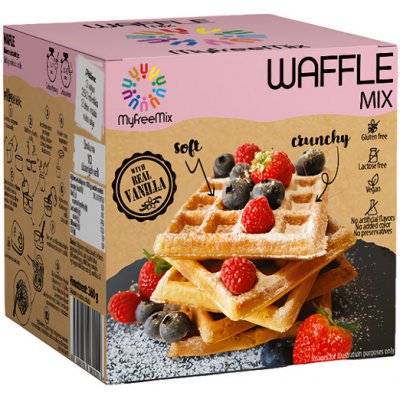 MyfreeMix Vafle s pravou vanilkou 360 g – Hledejceny.cz