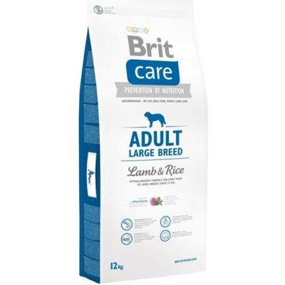 Samohýl Brit Care Dog Adult Large Breed Lamb & Rice 12 kg