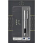 Parker Jotter Stainless Steel CT sada plnicí pero a kuličková tužka 1501/1563258 – Zboží Živě