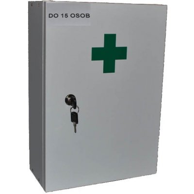 Steriwund Nástěnná lékárna bílá do 15 osob – Zboží Mobilmania