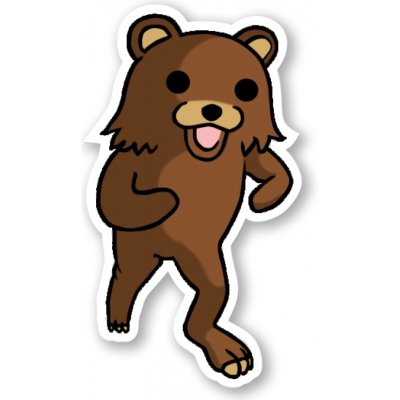 MemeMerch Samolepka Pedobear – Zboží Živě