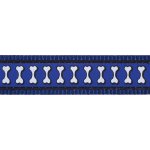 Red Dingo vodítko přepínací Bones reflexní – Zboží Dáma