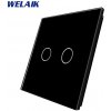 Vypínač Welaik 2 - černý A192B1