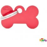 My Family Bone Aluminum gravírovateľný přívěsek 1,9 x 3 cm Small – Zboží Dáma