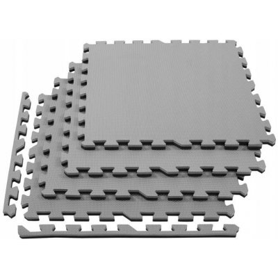 SPRINGOS FM0009 Puzzle 60 x 60 x 2 cm šedo-černá 4ks – Zboží Dáma