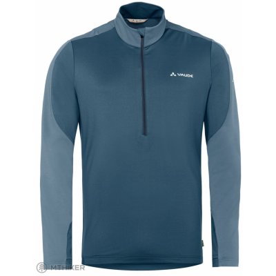 VAUDE Livigno Halfzip II pulovr blue gray